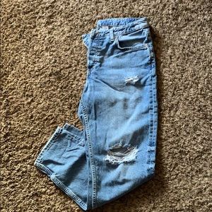 H&M ripped jeans